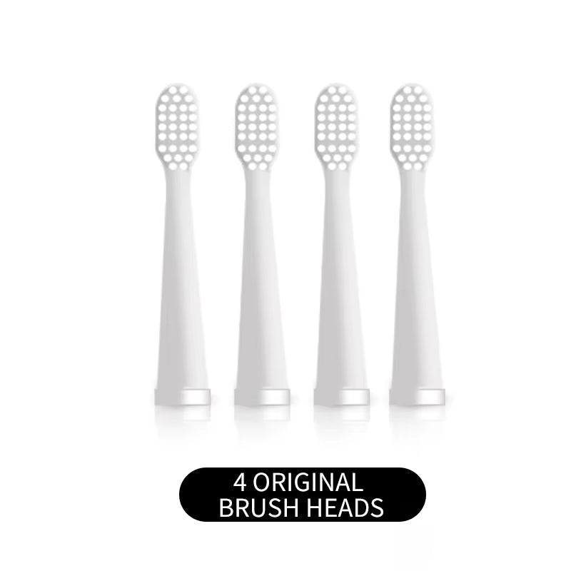 Jianpai Adult Black White Classic Acoustic Electric Toothbrush Adult 5-Gear Mode USB Charging IPX7 Waterproof Acoustic Electric